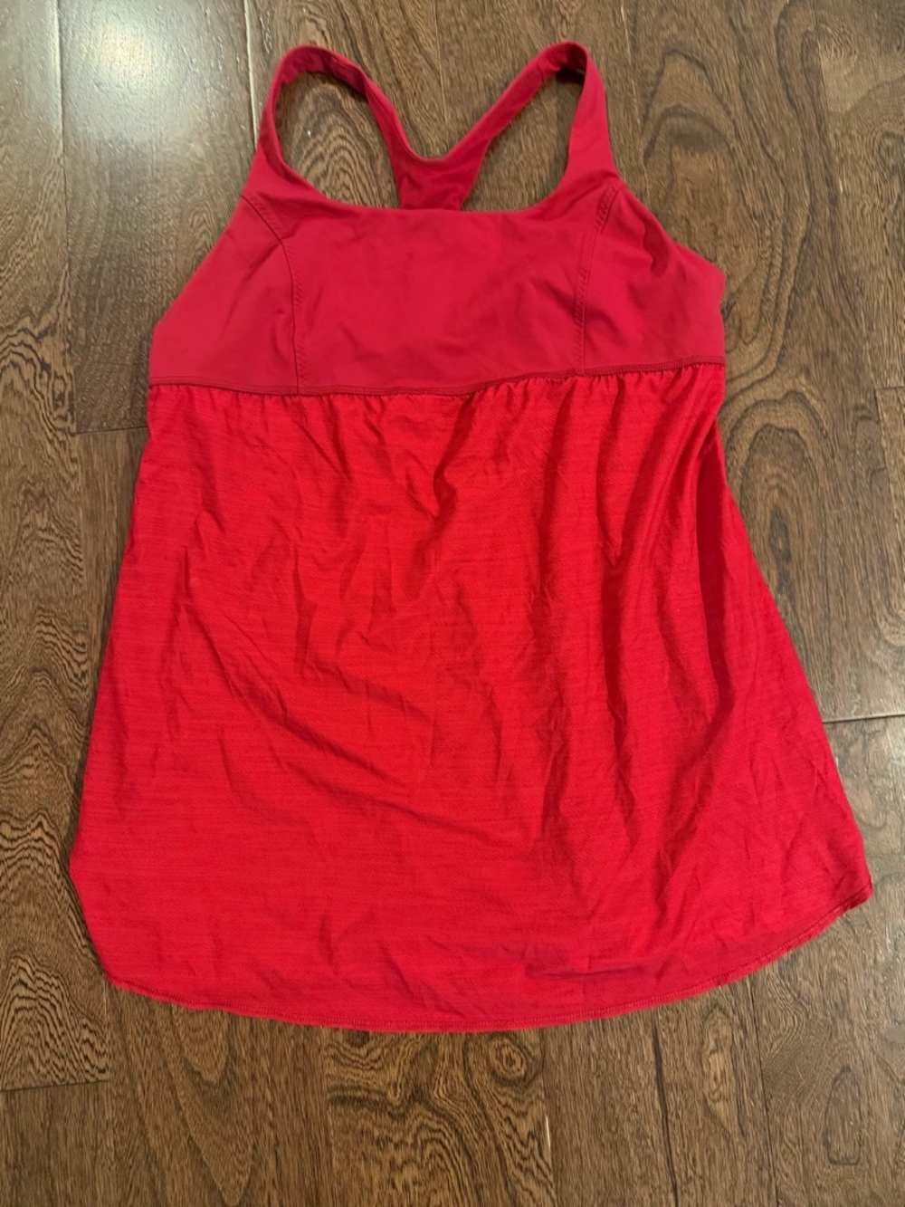 lululemon Red Racerback Tank